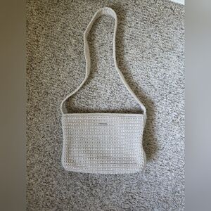 The Sak Cream Crochet Shoulder Bag